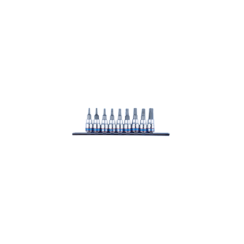 JEU DE DOUILLES TOURNEVIS TORX 1-4'