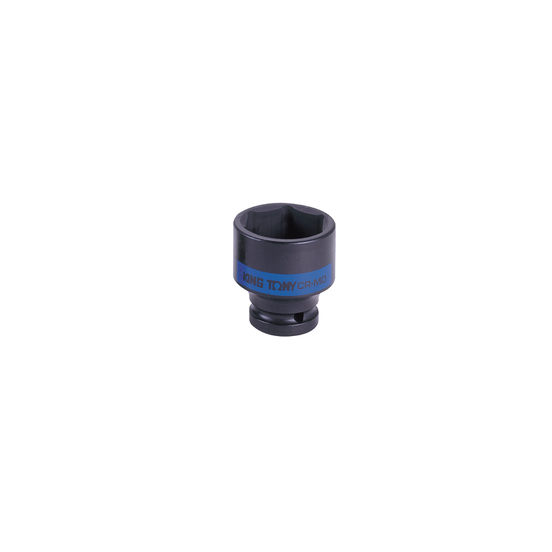 Douille courte a choc 1" 6 p 75mm-KINGTONY