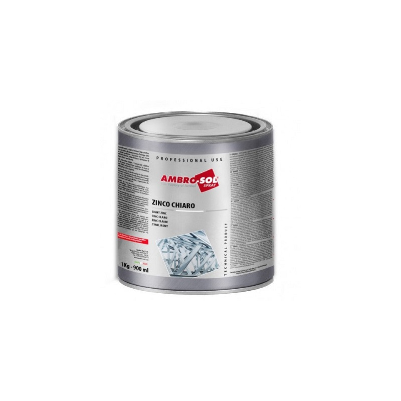 REVETEMENT ZINC GRIS POT 900G-Z354-AMBROSOL