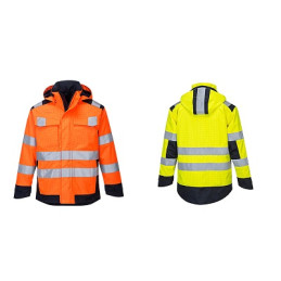 VESTE IMPERMEABLE HIVIZ-MODAFLAME-PORTWEST