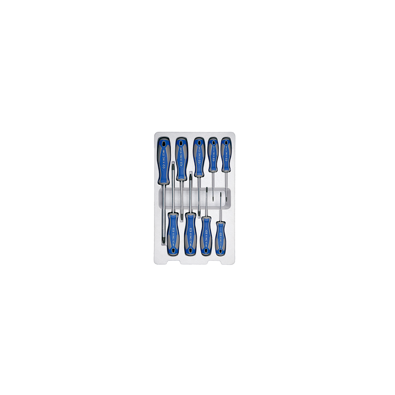 JEU DE 9 PCS-TOURNEVIS TORX T8 A T40-KINGTONY