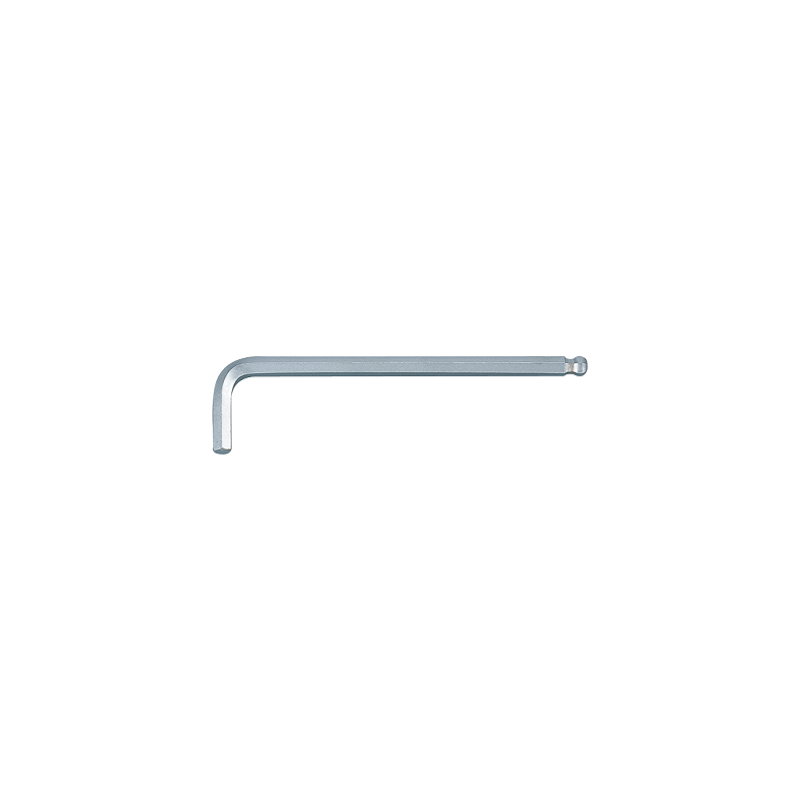 CLÉ MALE COUDEE 6PANS 4MM LONGUE A BOULE