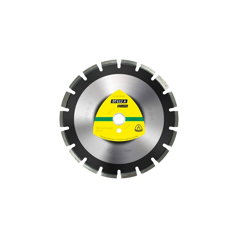 DISQUE DIAMANT ∅450X3.7X25.4MM-DT612A-KLINGSPOR