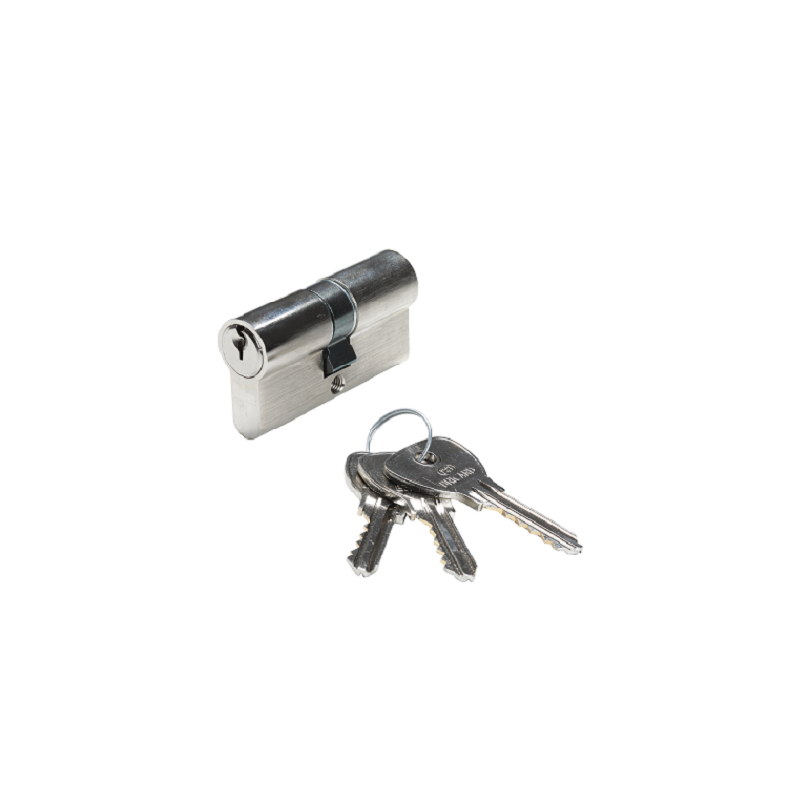 CYLINDRE ALPHA NICKEL 2 ENTRE L59MM x3CL-BRICARD