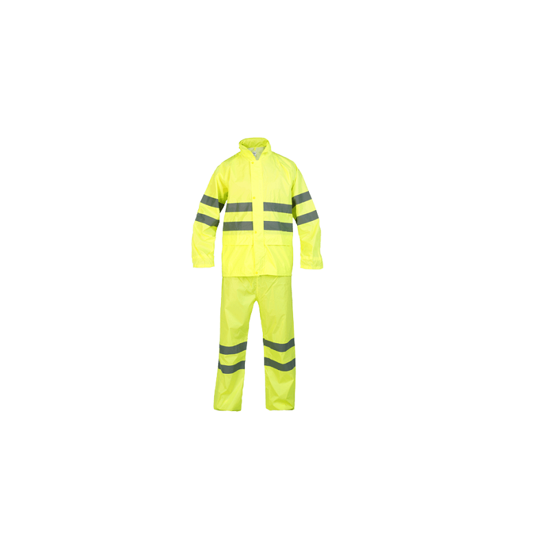 ENSEMBLE IMPERMEABLE JAUNE HIVIS RNHV L-SACOBEL