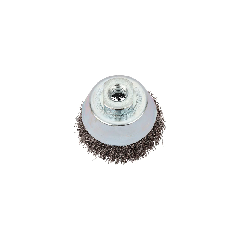 BROSSE CIRCULAIRE M14 FIL ACIER TORSAD -65MM-WURTH