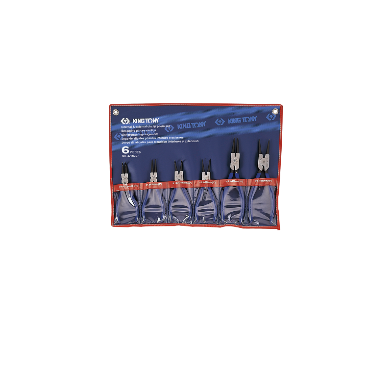 TROUSSE DE 6 PINCES CIRCLIPS