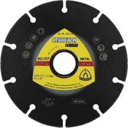 DISQUE DIAMANT ∅125X1.3X22.23MM-DT600ACM-KLINGSPOR
