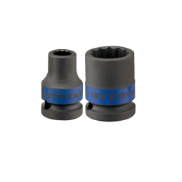 Douille courte a choc 3-4" 12 p 19mm-KINGTONY