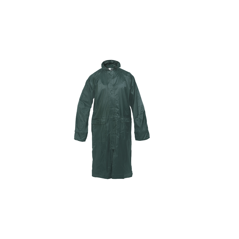 MANTEAU IMPERMEABLE VERT RNLG L-SACOBEL