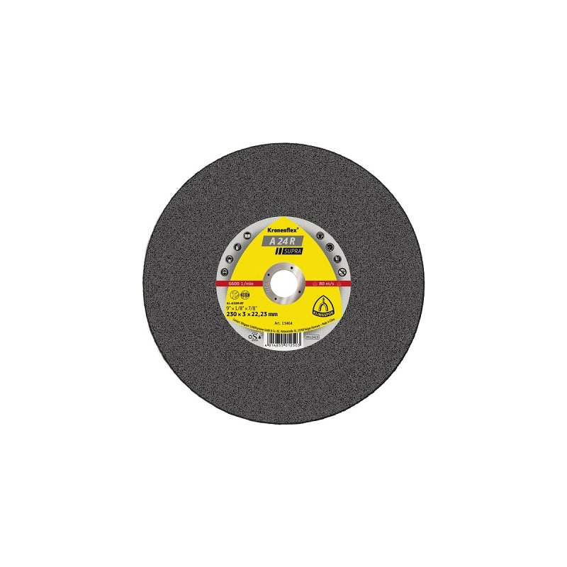 DISQUE A COUPER-- 180MMX3MM-ACIER-KLINGSPOR