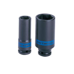 Douille longue a choc 1-2" 6p 19mm-KINGTONY