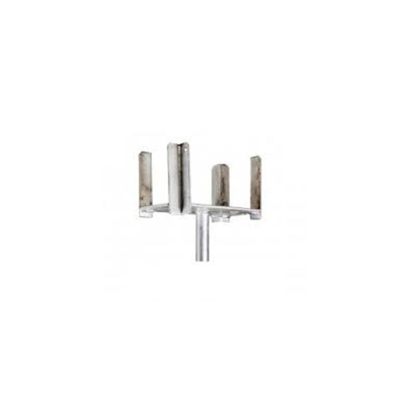 TETE DE FOURCHE GALVANISE 240X140X325 MM