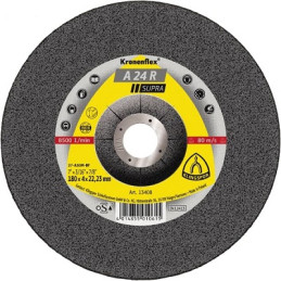 DISQUE A MEULER-- 125MMX6MM-ACIER-KLINGSPOR