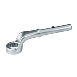 CLE POLYGONALE A ANNEAU ROBUSTE - 46MM-CHROME
