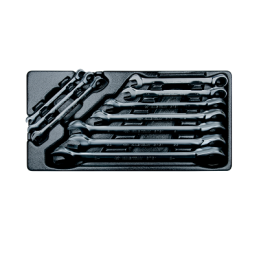 MODULE POUR SERVANTE 10PCS CLE MIXTE A CLIQUET