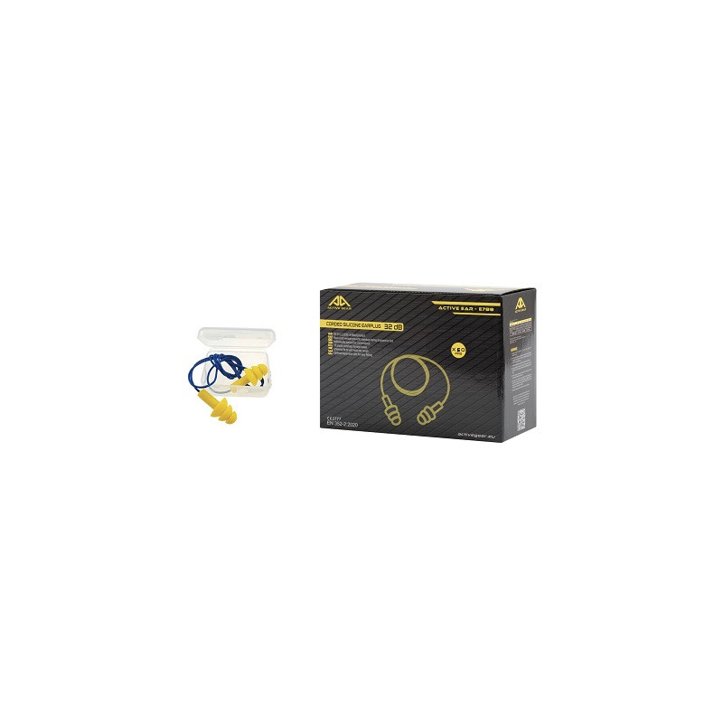 PQT 50 PAIRE BOUCHON ANTI-BRUIT-J-32DB-ACTIVE GEAR