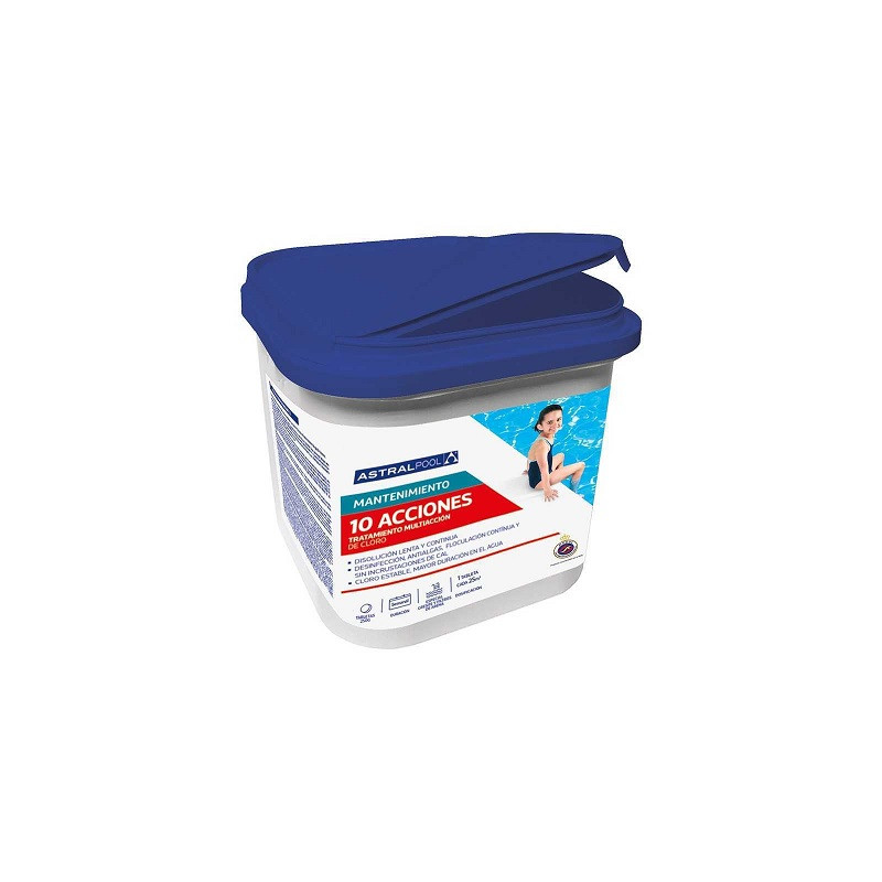 TABLETTE MULTIFONCTIONS 250G - SEAU 5KG-ASTRAPOOL