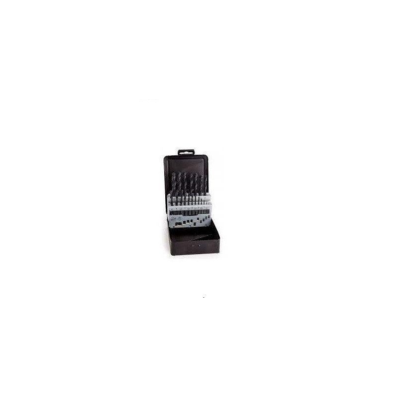 COFFRET FORET METAUX-19PCS--1-10MM-HSSR-MILWAUKEE