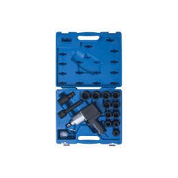 COFFRET DE DOUILLES A CHOC 3-4 ET CLES - 18PC