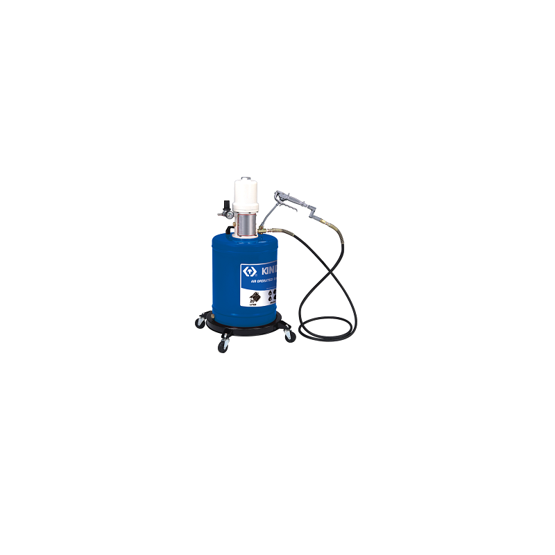 POMPE A GRAISSE-RESERVOIR 20L PNEUMATIQUE-KINGTONY