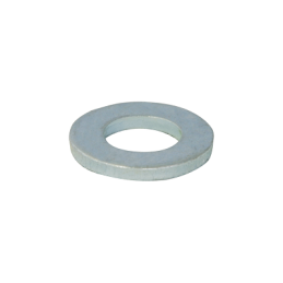 PQT 100PCS-RONDELLE PLATE M10-ZINGUE-DIN125A-PECOL