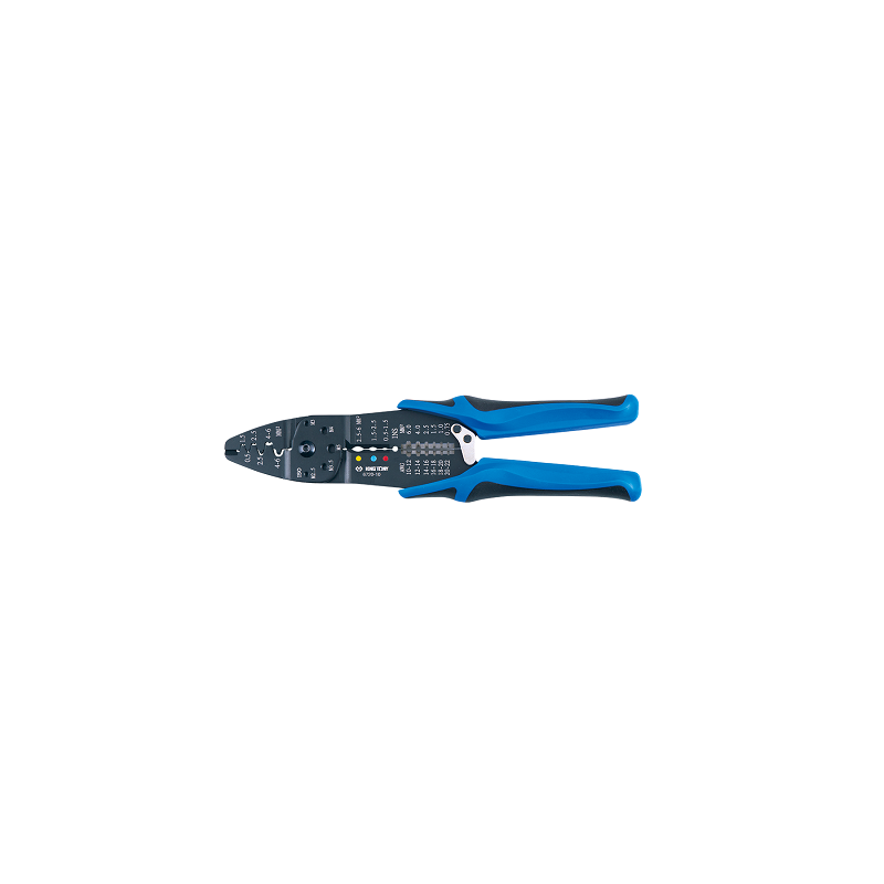 PINCE A SERTIR DENUDER COUPER 6MM2 240MM-KINGTONY