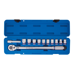 JEU 12PCS-CLE DYNAMO 1-2" 40-200NM AVEC DOUILLE-KT