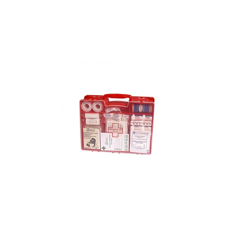TROUSSE PREMIERS SECOURS-110 PCS-25 PERS-ESCULAPE