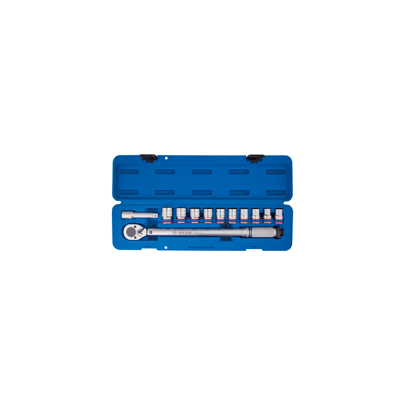 JEU 12PCS-CLE DYNAMO 1-2" 40-200NM AVEC DOUILLE-KT