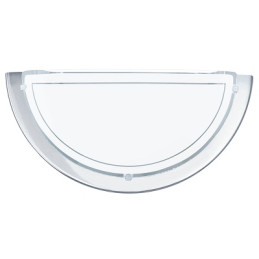 APPLIQUE PLANET 1 CHROME BLANC-EGLO