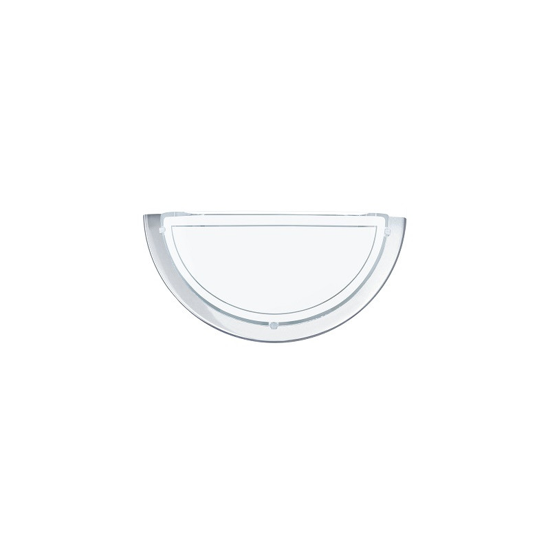 APPLIQUE PLANET 1 CHROME BLANC-EGLO