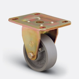 ROULETTE FONTE FIXE SANS JANTE-100X35MM-EMES