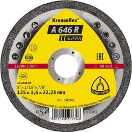 DISQUE A COUPER-Ø 115MMX1.6MM-INOX-KLINGSPOR