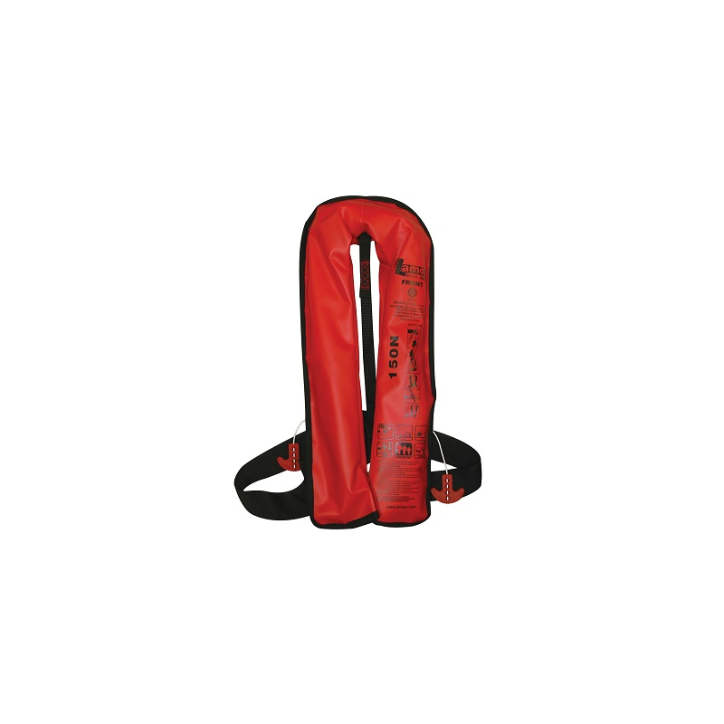 GILET DE SAUVETAGE LAMDA, AUTO, 150N, SOLAS-MED