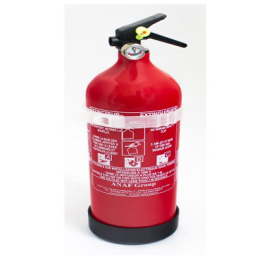 EXTINCTEUR POUDRE ABC 2KG PS2-Y EN3 NF FR-GB ANAF