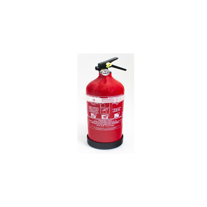 EXTINCTEUR POUDRE ABC 2KG PS2-Y EN3 NF FR-GB ANAF