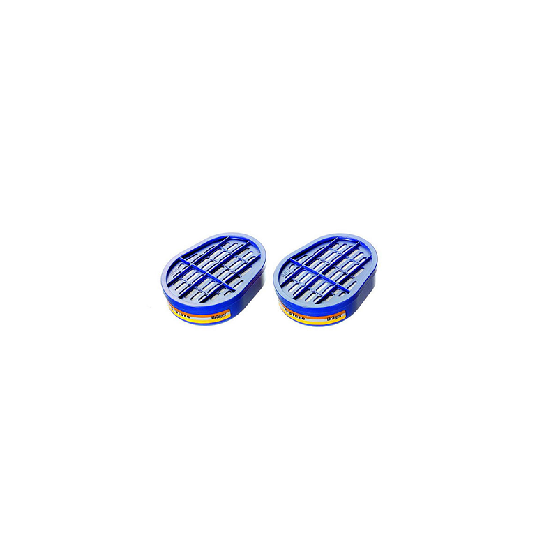 PAIRE FILTRE ABEK1-FIXATION BAIONETT-XPLORE-DRAGER