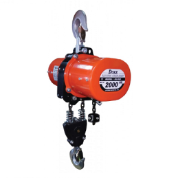 PALAN A CHAINE ELECTRIQUE 2T 6M 1 BRIN-400V-DUKE