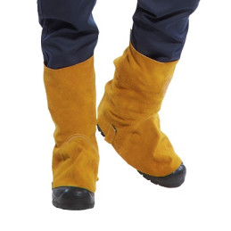 GUETRE SOUDEUR CUIR VACHETTE FENDU-PORTWEST