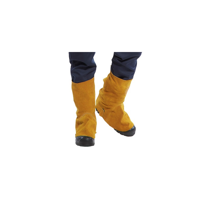 GUETRE SOUDEUR CUIR VACHETTE FENDU-PORTWEST