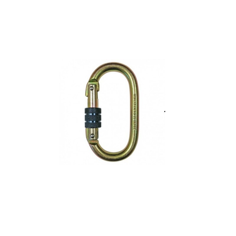 MOUSQUETON A VIS ZINGUE OUVERTURE 18 MM-LEVAC