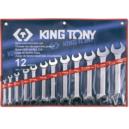 TROUSSE DE CLES FOURCHE EN POUCES - 12 PC