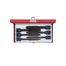 COFFRET 06 PCS-DOUILLE 1-2"-TOURNEVIS HEXAGONAL-KT