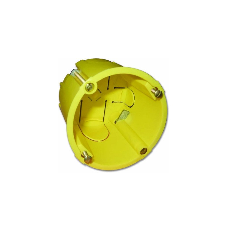 BOITE ENCASTREMENT PLACO Ø65X40MM-ELECTRALINE BOITE ENCASTREMENT PLACO Ø65X40MM-ELECTRALINE