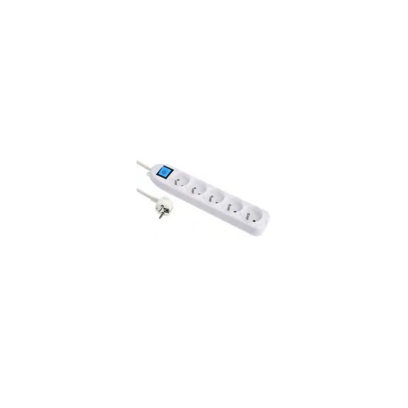 RALLONGE 5 PRISE|INTER.|3G1x1,5M-ELECTRALINE RALLONGE 5 PRISE|INTER.|3G1x1,5M-ELECTRALINE