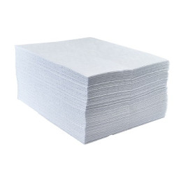 FEUILLE ABSORBANT HUILE BLANC-SM50-BLOQUER