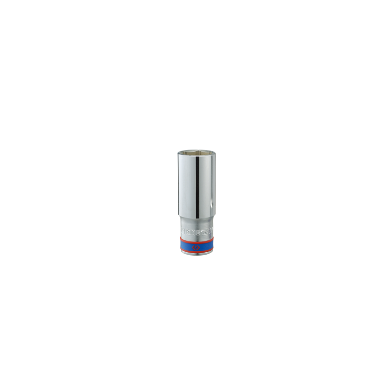 Douille longue chromée 3-4" 6 p 34mm-KINGTONY Douille longue chromée 3-4" 6 p 34mm-KINGTONY