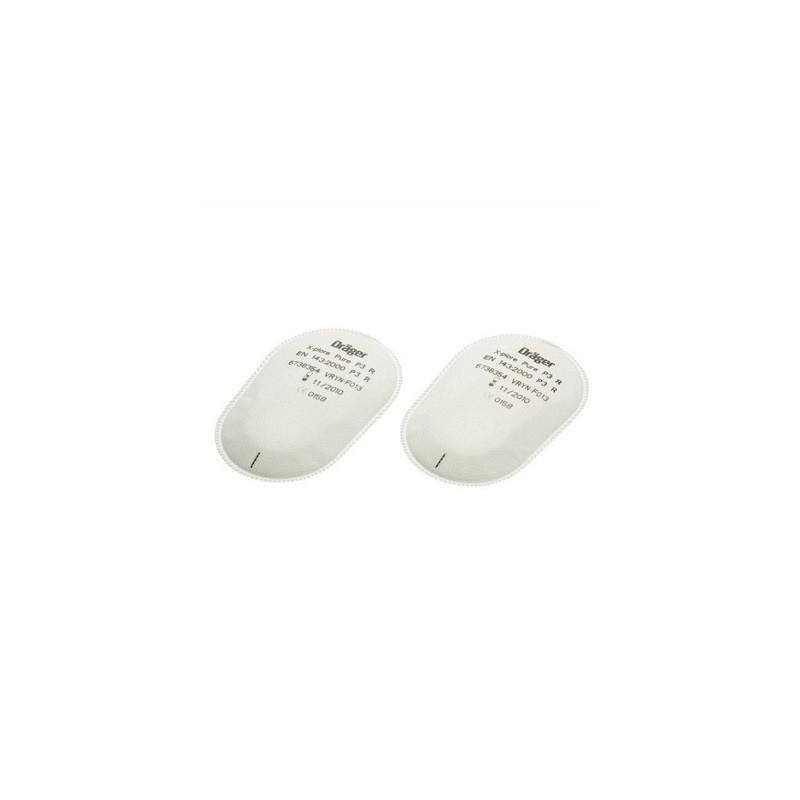 PAIRE FILTRE PURE P3-FIXATION BAIONET-XPLOR-DRAGER