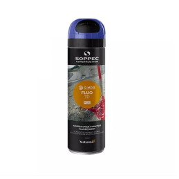 AEROSOL-TRACEUR CHANTIER BLEU 500ML-SOPPEC